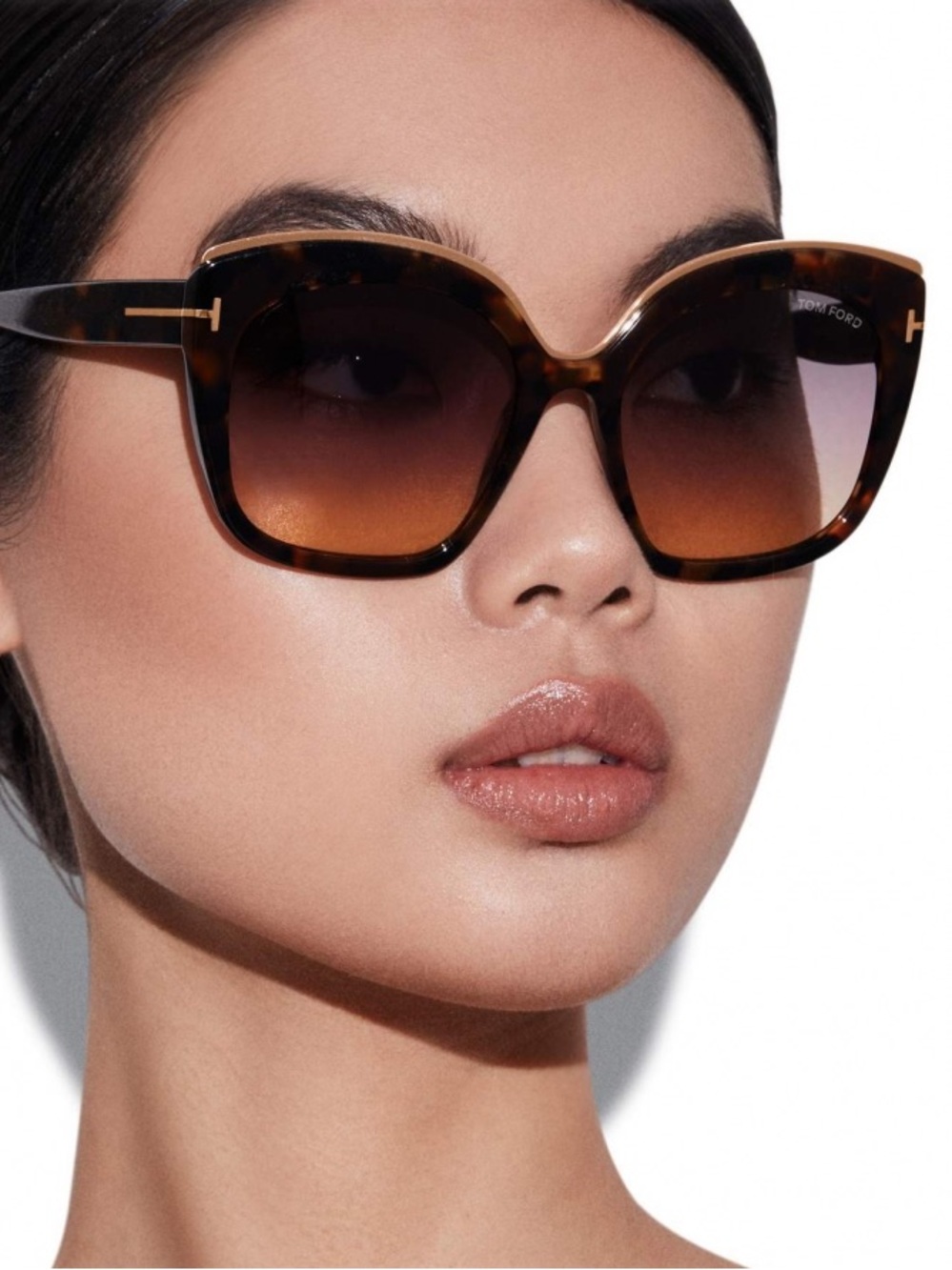TOM FORD CHANTALLE HAVANA SUNGLASSES TF944